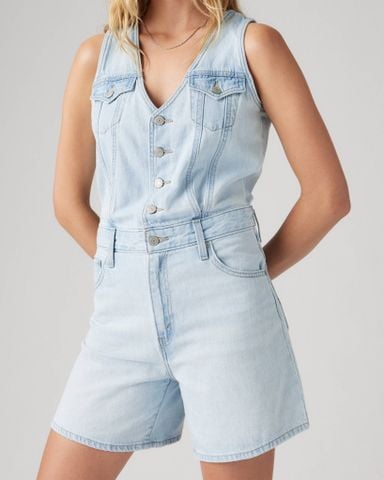 Levi's - Áo liền quần ngắn nữ Regular Vest Romper