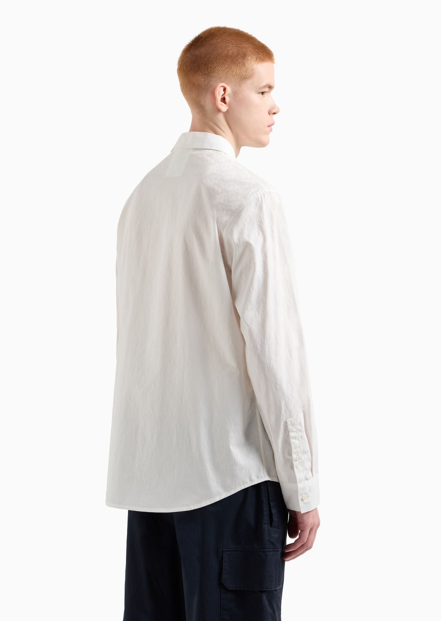 Armani Exchange - Áo sơ mi tay dài nam Premium Men's Light Shirt