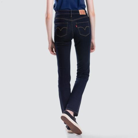 Levi's - Quần Jeans Dài Nữ 314 Shaping Straight Darkest Sky Women Levis