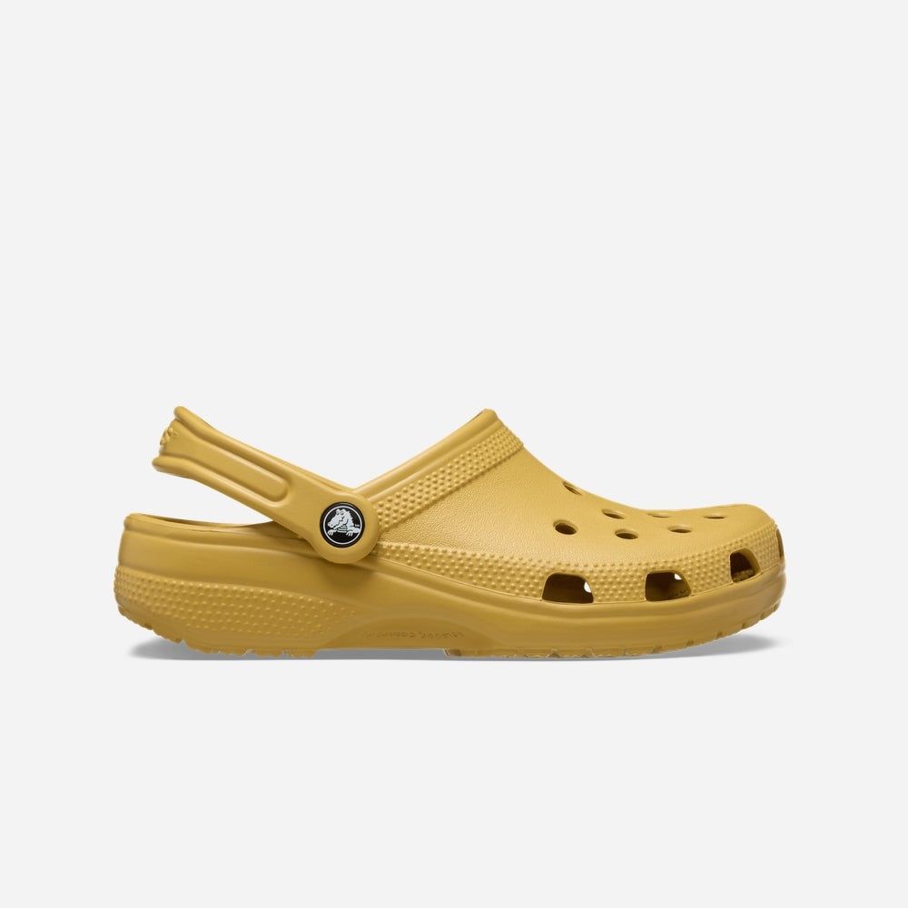 Crocs - Xăng đan nam nữ Crocs Classic Clog - Yellow Desert Grass Lifestyle