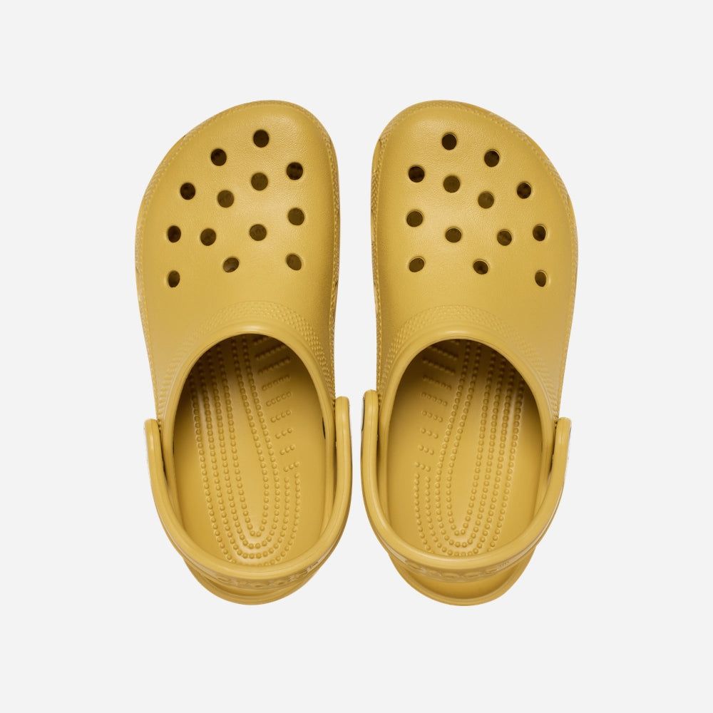 Crocs - Xăng đan nam nữ Crocs Classic Clog - Yellow Desert Grass Lifestyle