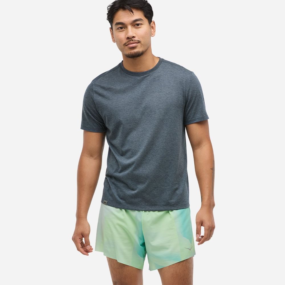 Hoka - Áo thun thể thao nam Glidetech Running Tee