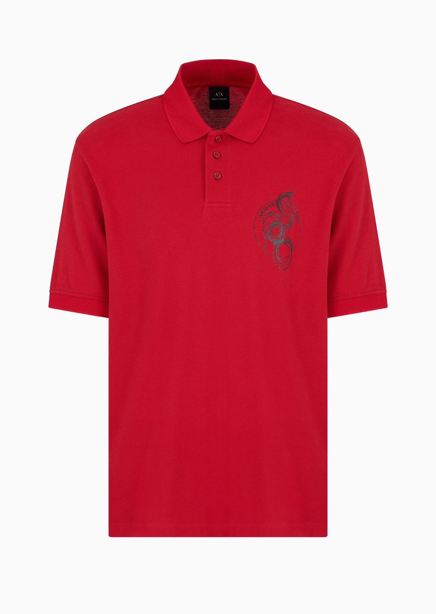 Armani Exchange - Áo polo tay ngắn nam Aix Men's Regular Polo Shirt