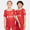 Nike - Áo đá banh Trẻ Em Liverpool F.C. 2024/25 Stadium Home Older Kids' Nike Dri-FIT Football Replica Shirt