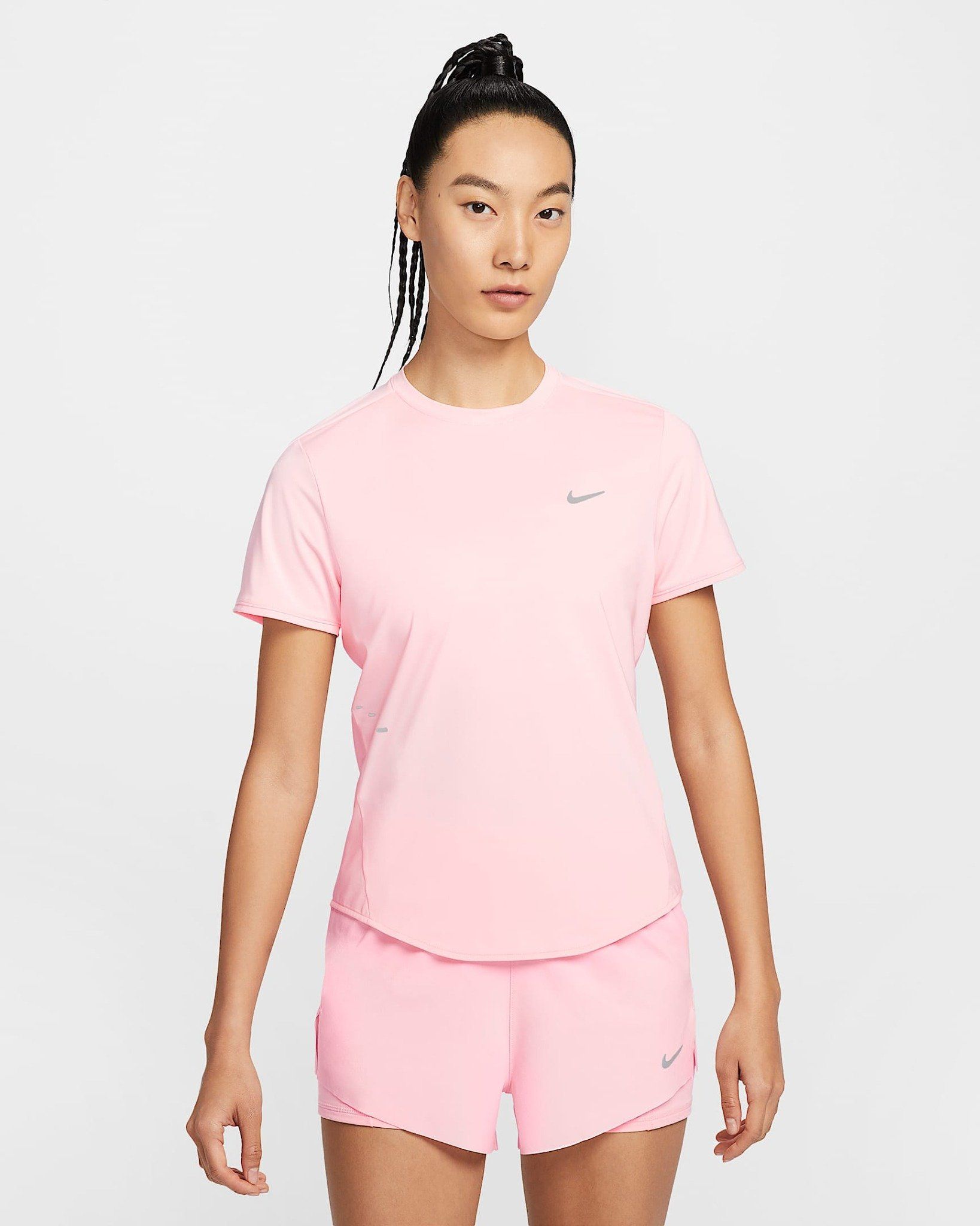 Nike - Áo tay ngắn thể thao Nữ Nike Swift Women's Dri-FIT Short-Sleeve Running Top