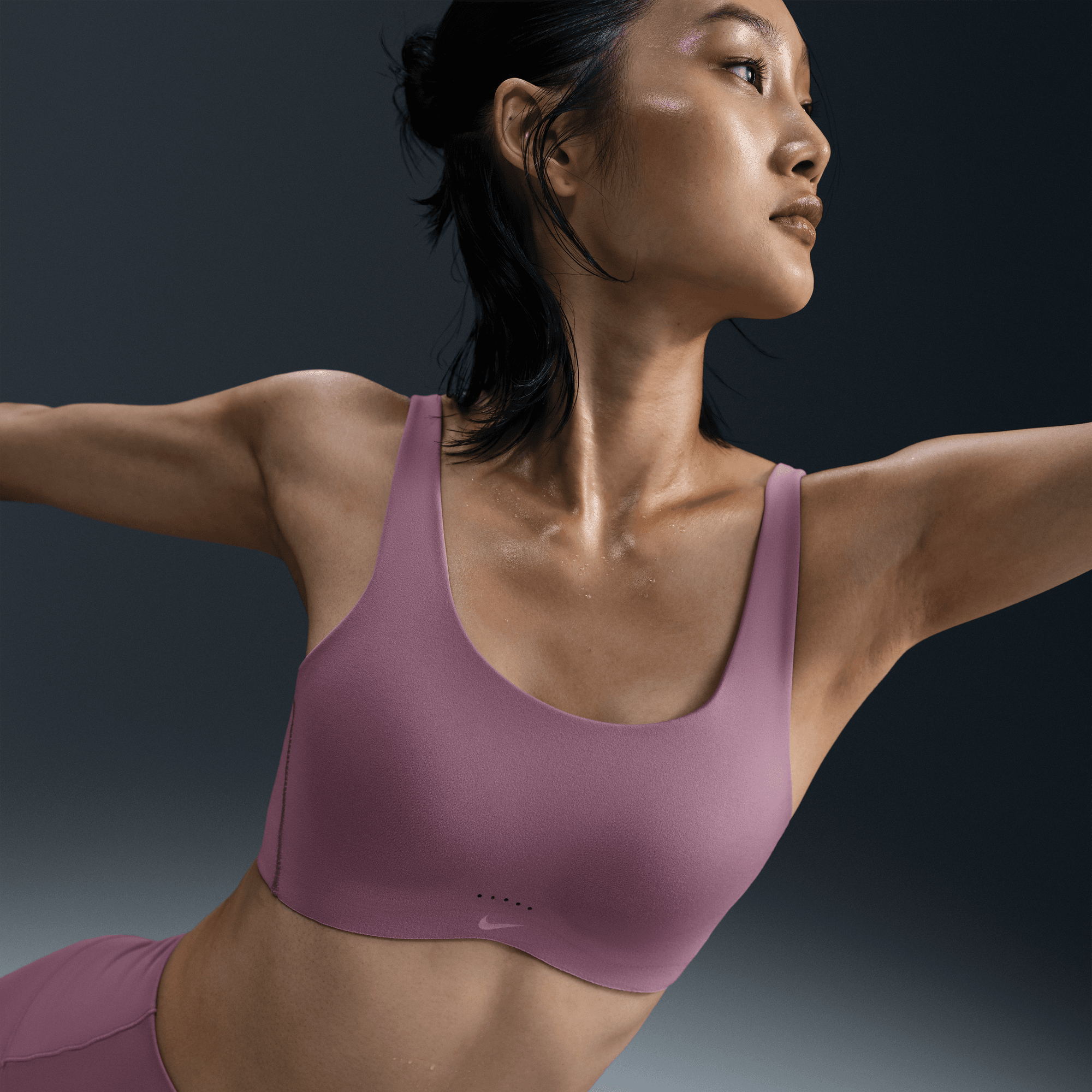Nike - Áo ngực thể thao Nữ Alate Coverage Women's Medium-Support Padded Sports Bra