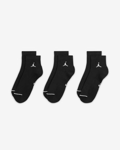 Nike - Ba Bộ Vớ Tất Bóng Rổ Cổ Ngắn Nam Nữ Jordan Everyday Ankle Socks (3 Pairs) - 4