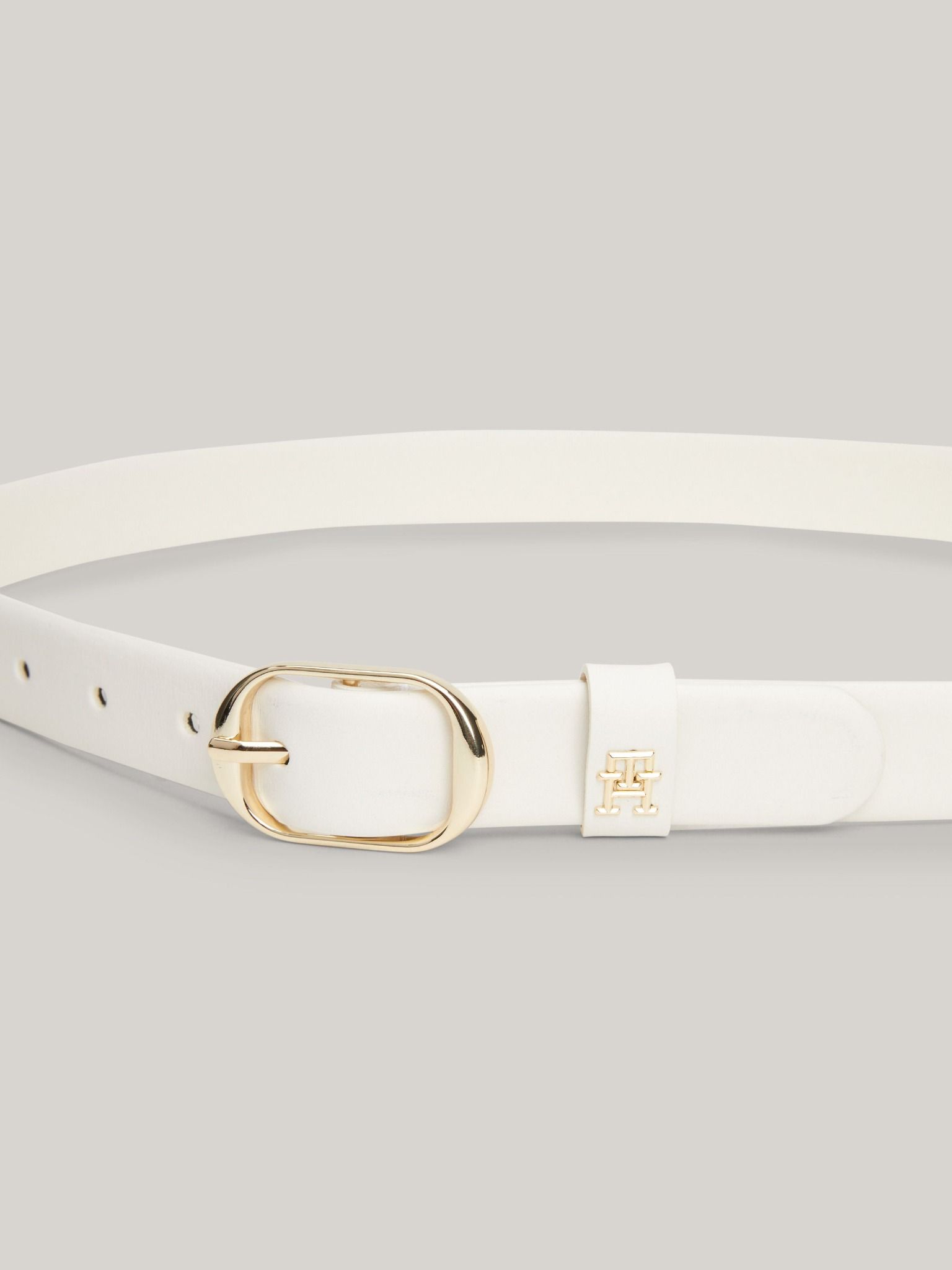 Tommy Hilfiger - Dây nịt thắt lưng nữ Casual Leather Monogram Belt