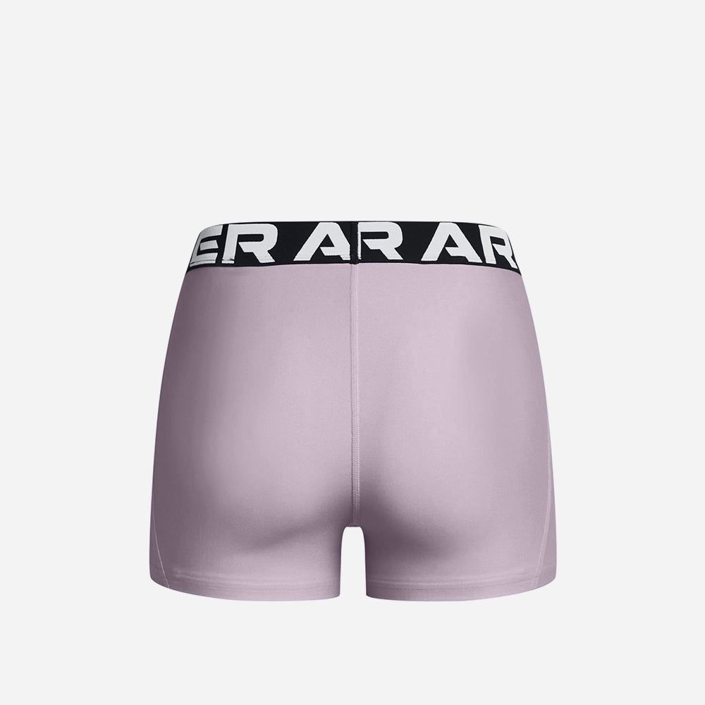 Under Armour - Quần ngắn ống ôm nữ Heatgear Authentics Shorty Lifestyle Shorts