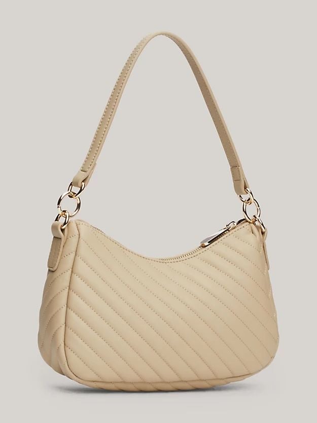 Tommy Hilfiger - Túi xách nữ TH Monogram Quilted Shoulder Bag