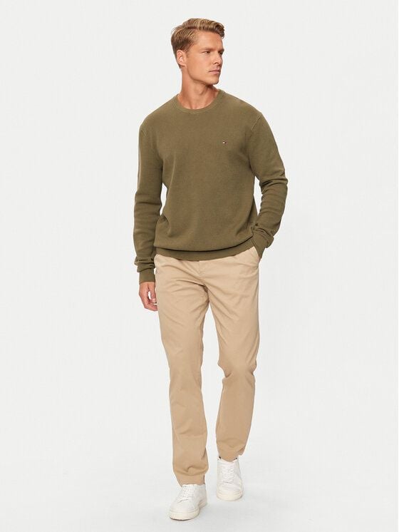 Tommy Hilfiger - Quần dài nam Denton Stretch Cotton Straight Chinos