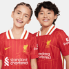 Nike - Áo đá banh Trẻ Em Liverpool F.C. 2024/25 Stadium Home Older Kids' Nike Dri-FIT Football Replica Shirt