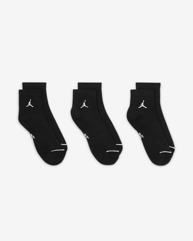 Nike - Ba Bộ Vớ Tất Bóng Rổ Cổ Ngắn Nam Nữ Jordan Everyday Ankle Socks (3 Pairs) - 2