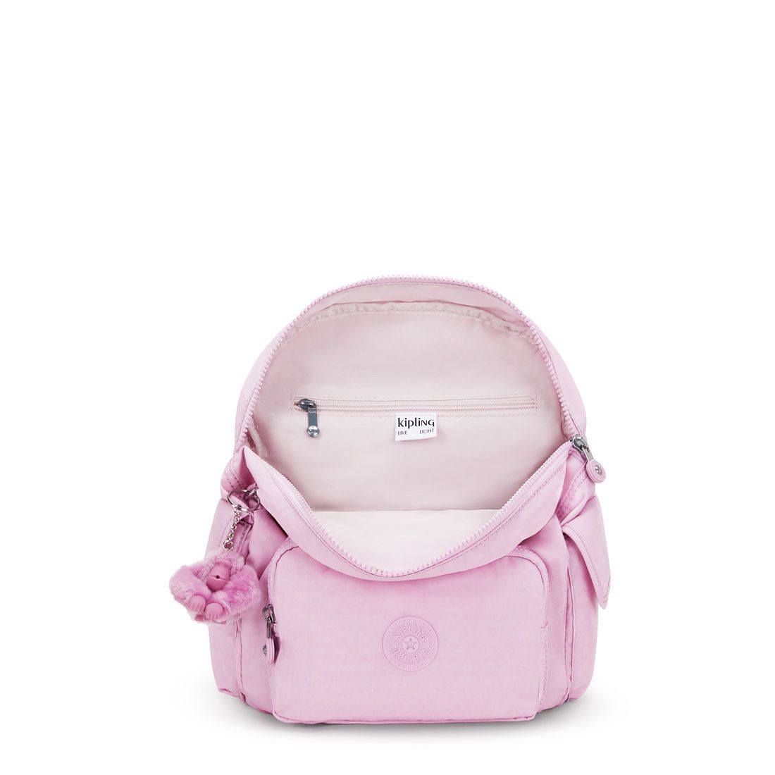 Kipling - Ba lô City Pack S Blooming Pink