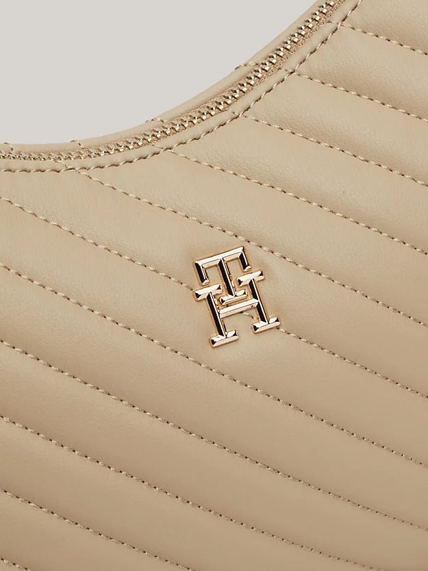 Tommy Hilfiger - Túi xách nữ TH Monogram Quilted Shoulder Bag