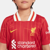 Nike - Áo đá banh Trẻ Em Liverpool F.C. 2024/25 Stadium Home Older Kids' Nike Dri-FIT Football Replica Shirt