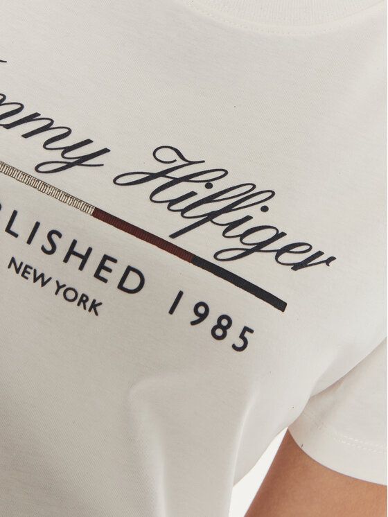 Tommy Hilfiger - Áo thun tay ngắn nữ Regular Script Graphic Tee