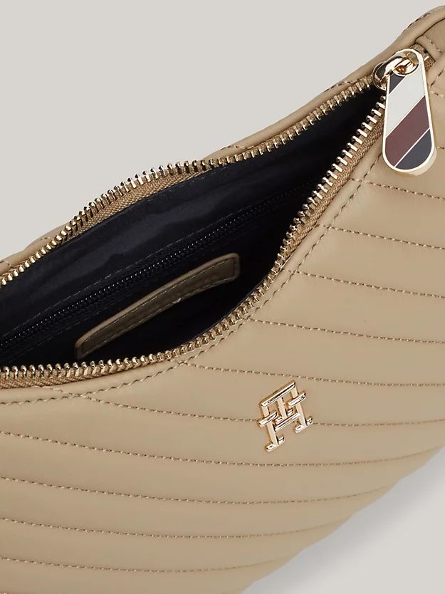 Tommy Hilfiger - Túi xách nữ TH Monogram Quilted Shoulder Bag