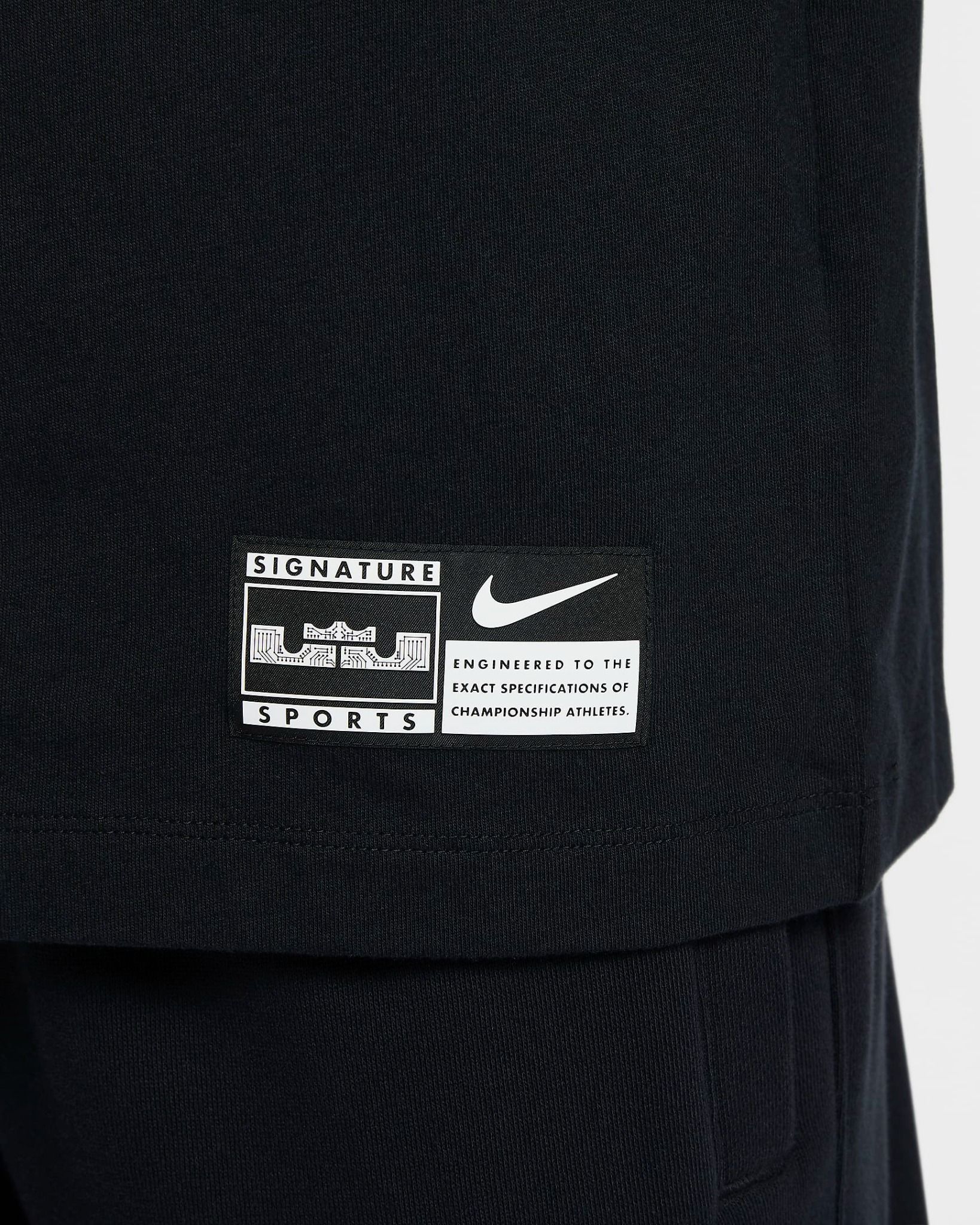 Nike - Áo tay dài thể thao Nam LeBron Men's Max90 Long-Sleeve Basketball T-Shirt