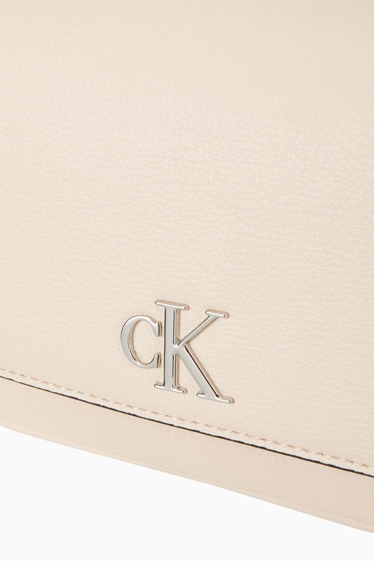 Calvin Klein - Túi xách CK nữ Minimal Monogram Flap Shoulder Bag