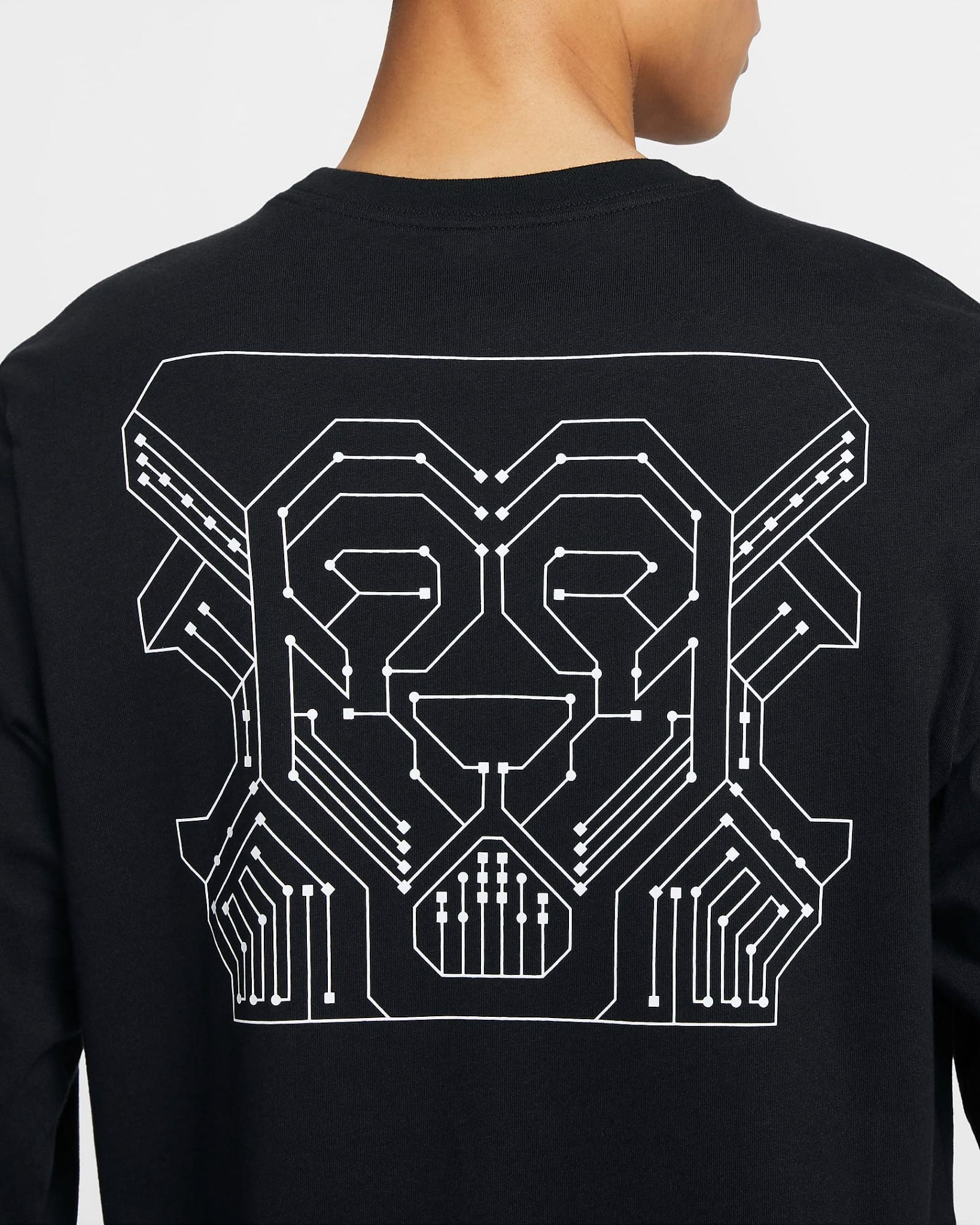 Nike - Áo tay dài thể thao Nam LeBron Men's Max90 Long-Sleeve Basketball T-Shirt