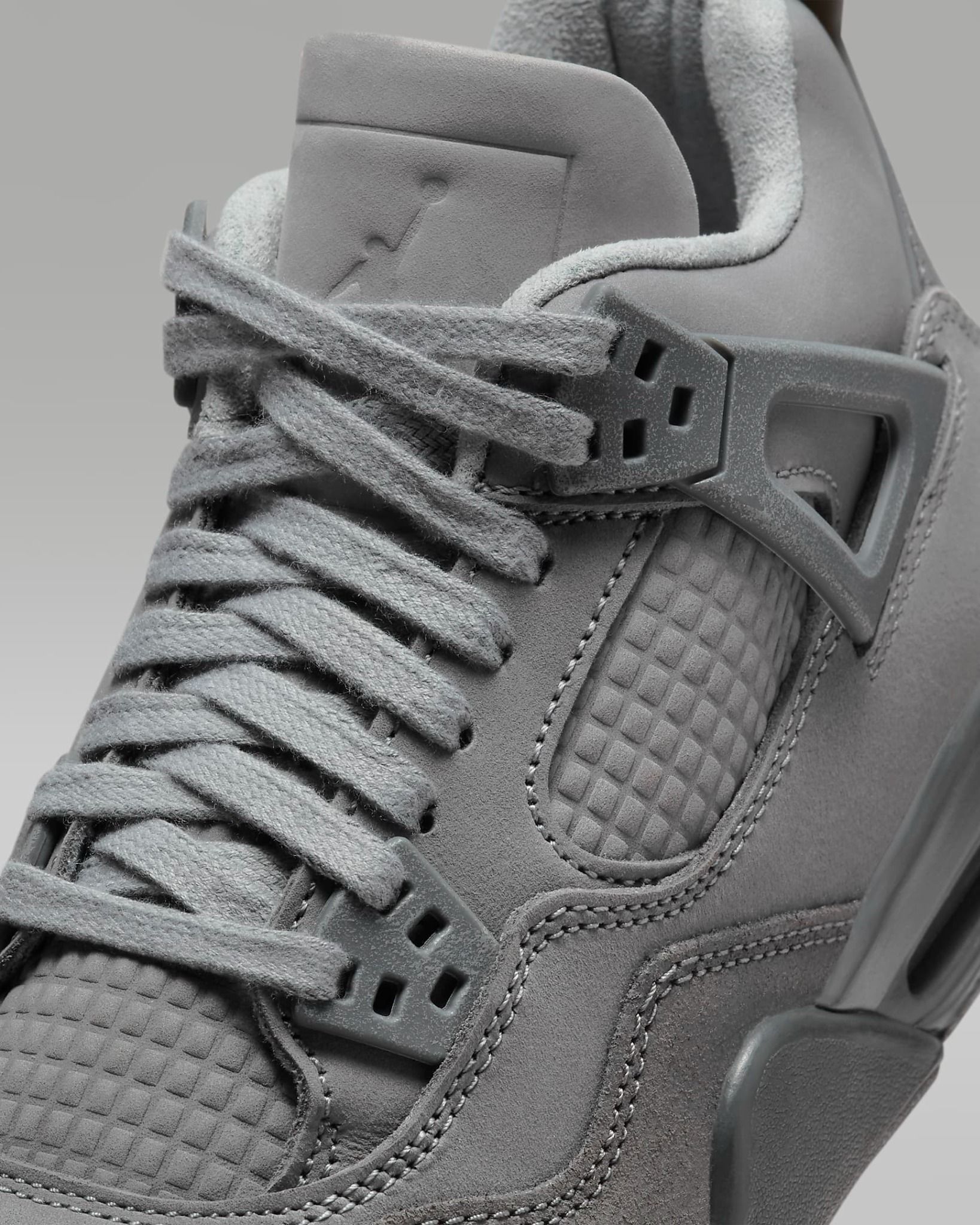 Nike - Giày thời trang thể thao Bé Trai Air Jordan 4 Retro SE 'Wet Cement' Older Kids' Shoes