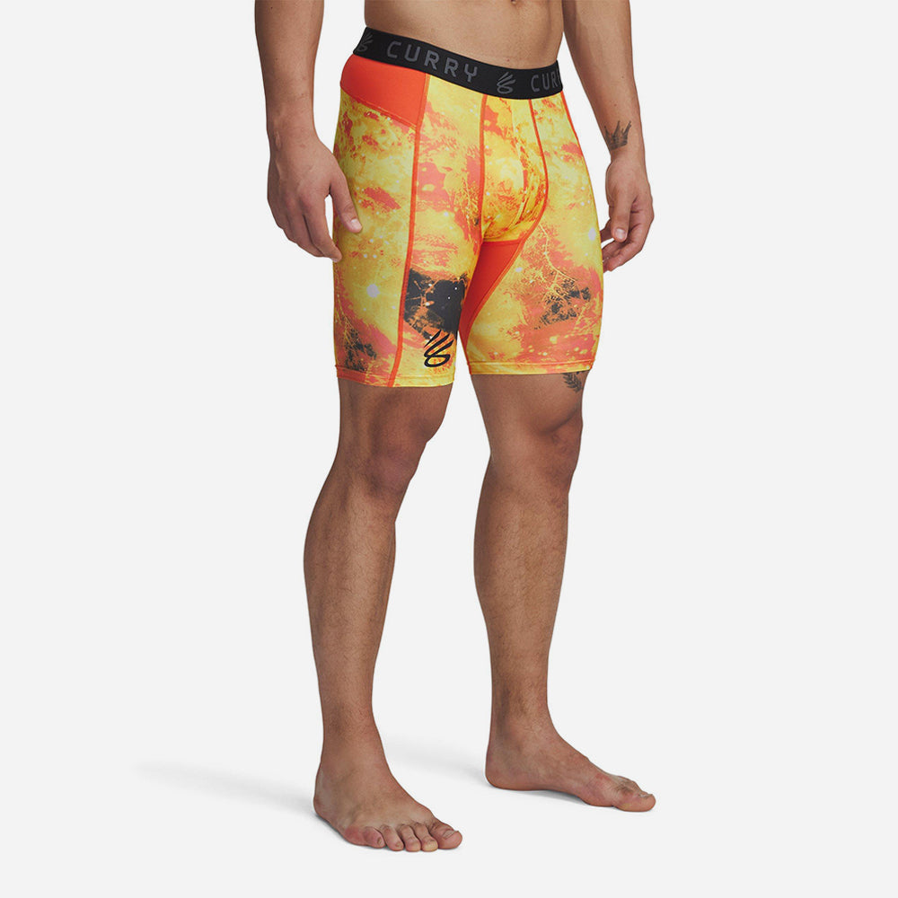Under Armour - Quần ngắn ống ôm nam Curry Highrise Prtd Printed Shorts Basketball