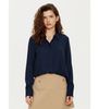 Tommy Hilfiger - Áo sơ mi tay dài nữ Concealed Placket Relaxed Shirt