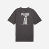 Puma - Áo thun nam nữ Graphics Chrome Cat Shadow Lifestyle Tee