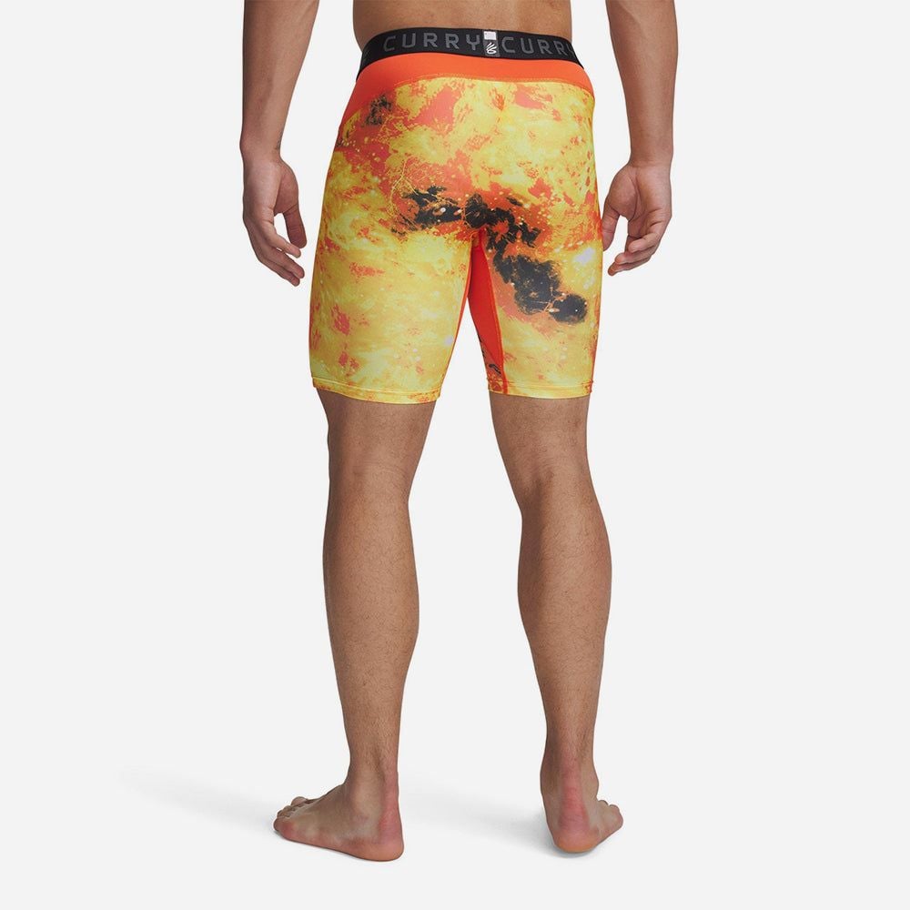 Under Armour - Quần ngắn ống ôm nam Curry Highrise Prtd Printed Shorts Basketball