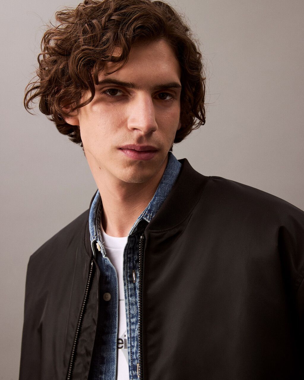 Calvin Klein - Áo khoác CK nam Padded Nylon Bomber Jacket