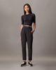 Calvin Klein - Áo tay ngắn thể thao CK nữ Icon Ruched Front Tee