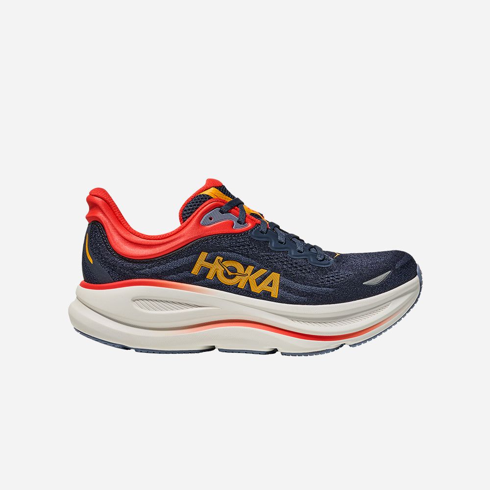 Hoka - Giày chạy bộ nam Bondi 9 Wide Running Shoes