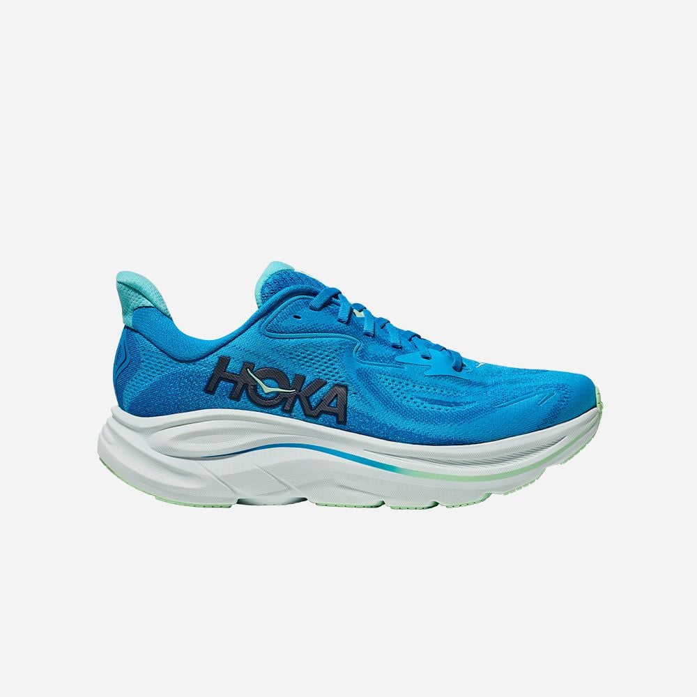 Hoka - Giày chạy bộ nam Clifton 10 Wide Running Shoes