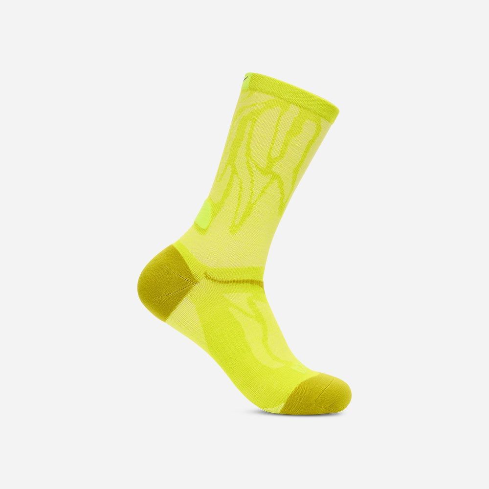 Hoka - Vớ tất cổ cao nam nữ Clifton Crew Running