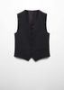 Mango - Áo gi lê nam Super slim-fit stretch fabric suit waistcoat