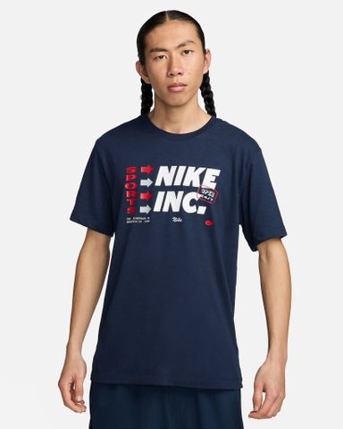 Nike - Áo Thun Tay Ngắn Thể Thao Nam Men'S Dri-Fit Fitness T-Shirt