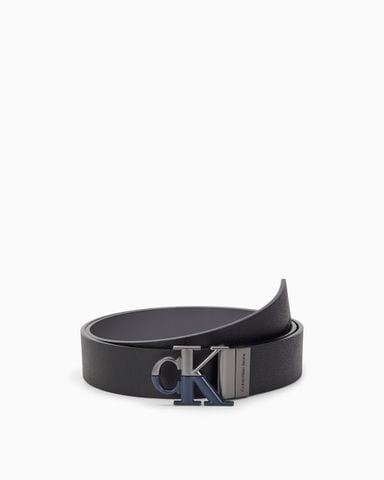 Calvin Klein - Thắt lưng nam Embossed Monogram Reversible Belt