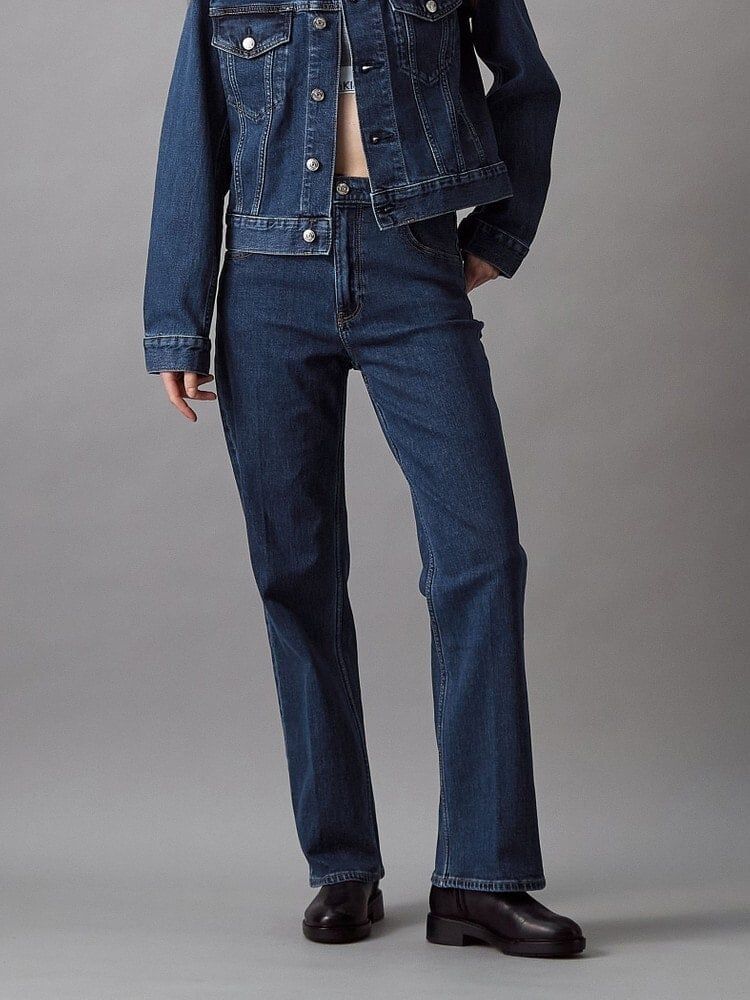 Calvin Klein - Quần jeans nữ Original Bootcut Pacifico Jeans