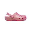 Crocs - Xăng đan trẻ em Classic Iridescent Glitter Lifestyle Sandals