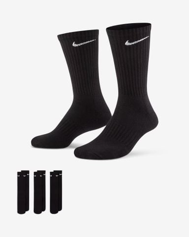 Nike - Vớ thể thao (3 đôi) Nam Everyday Cushioned Training Crew Socks (3 Pairs)
