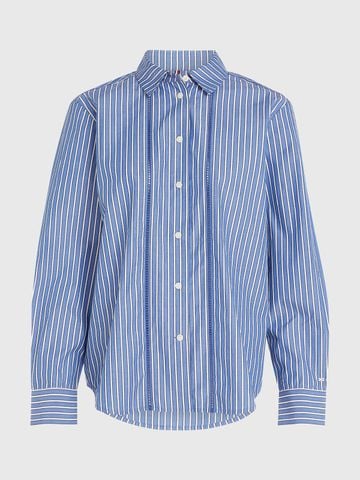 Tommy Hilfiger - Áo sơ mi tay dài nữ TH Essential Poplin Easy Fit Shirt - 2