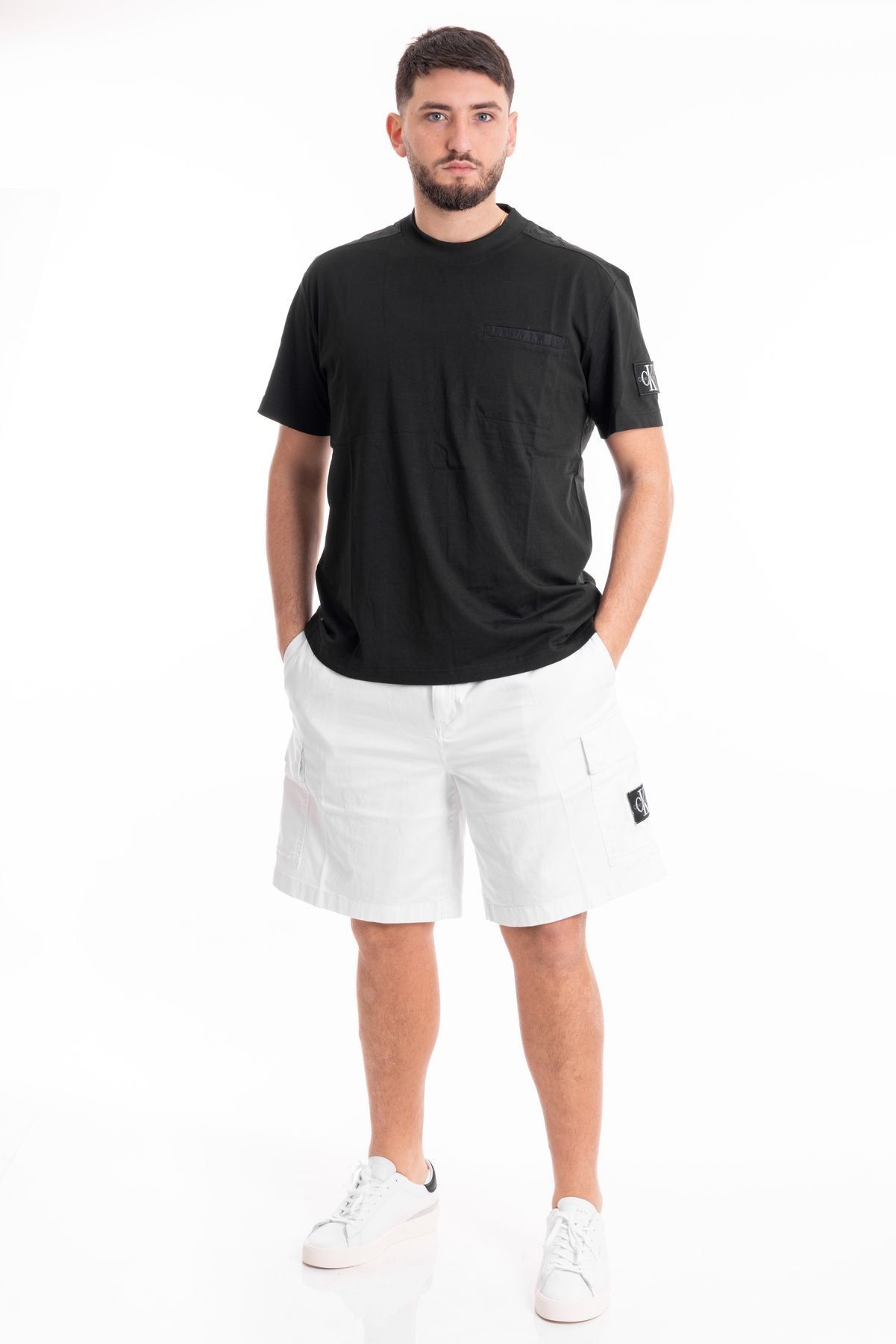 Calvin Klein - Quần lửng CK nam Premium Cargo Short