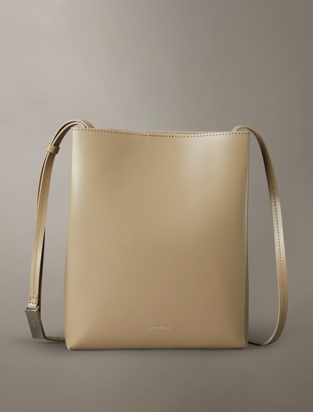 Calvin Klein - Túi xách CK nữ CK Paper Bag Leather Crossbody