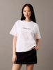 Calvin Klein - Áo thun thời trang CK nữ CK Relaxed Standard Logo Crew Tee