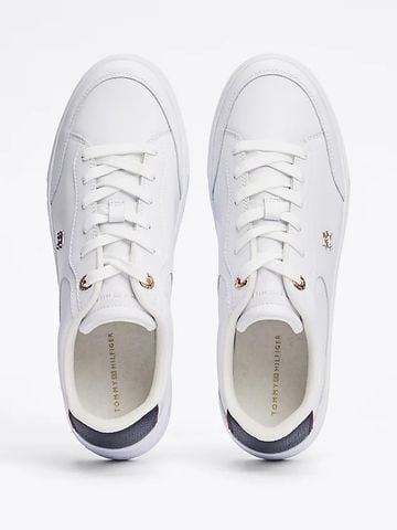 Tommy Hilfiger - Giày nữ Essential Leather Court Trainers - 4