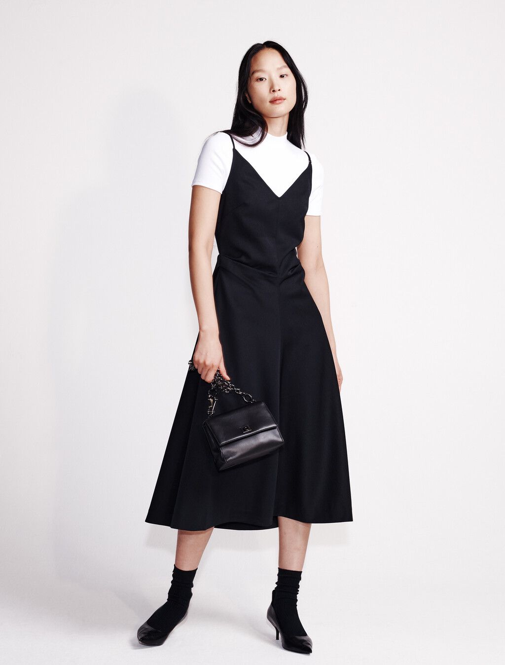 Calvin Klein - Đầm CK nữ Wool Blend Tailored Dress