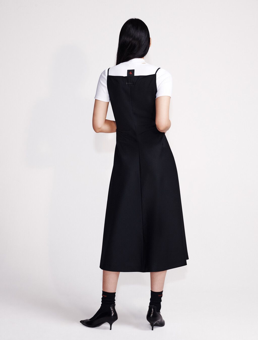 Calvin Klein - Đầm CK nữ Wool Blend Tailored Dress