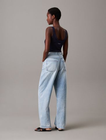 Calvin Klein - Áo ba lỗ dệt kim CK nữ Viscose Ribs Tank