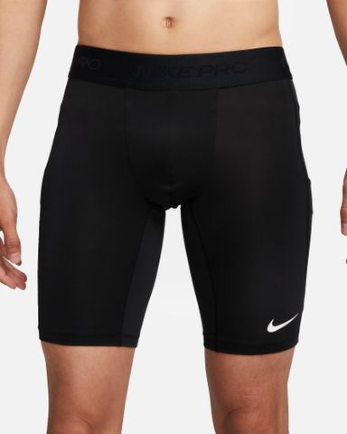 Nike - Quần lửng ống ôm thể thao Nam Pro Men's Dri-FIT Fitness Long Shorts